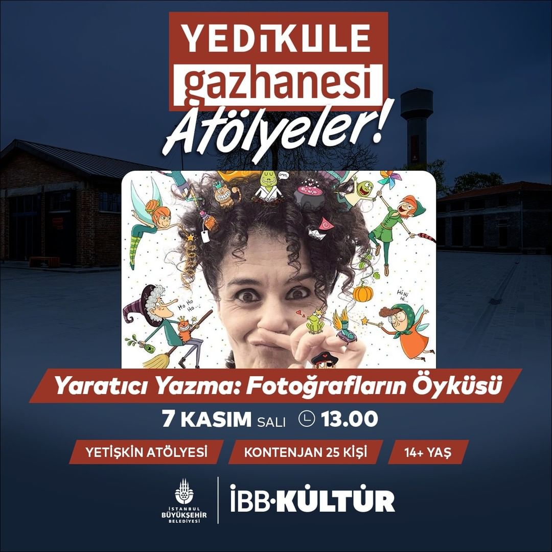 İBB Kültür - Yaratıcı Yazma:Fotoğrafların Öyküsü Atölyesi